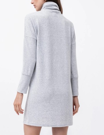 Rochie scurta Noisy May, gri, L