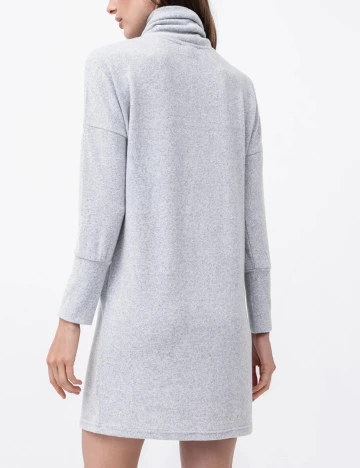 Rochie scurta Noisy May, gri, L