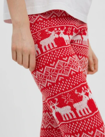 Pantaloni Vero Moda, rosu, M
