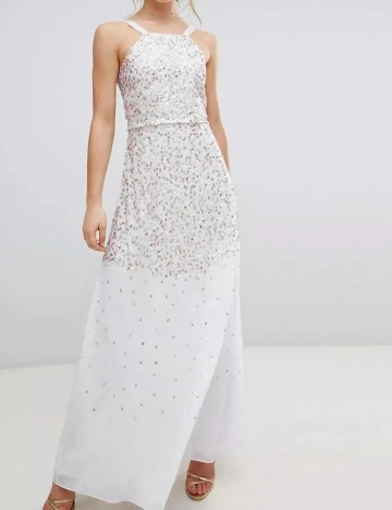 Rochie lunga Frock and Frill, alb, 40