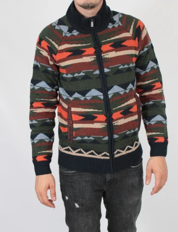 Bluza N.Z.A NEW ZEALAND AUCKLAND, mix culori, L Mix culori