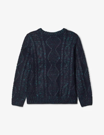 Pulover Name It, bleumarin, 6 ANI Albastru