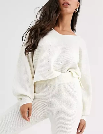 Pantaloni ASOS, ecru, 40