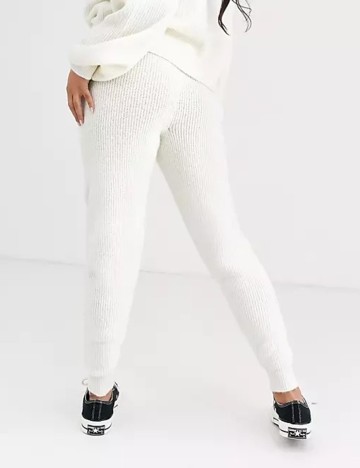 Pantaloni ASOS, ecru, 40
