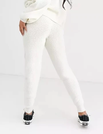 Pantaloni ASOS, ecru, 40