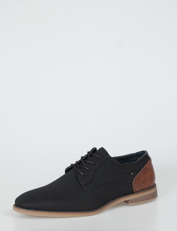 Pantofi Checker by Bristol, negru, 44