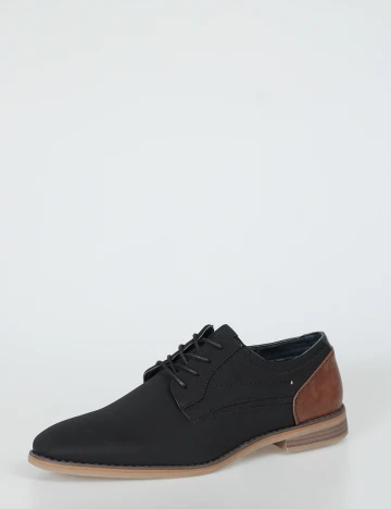 Pantofi Checker by Bristol, negru, 44