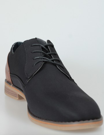 Pantofi Checker by Bristol, negru, 44
