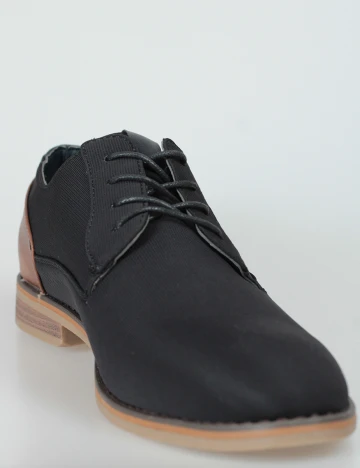 Pantofi Checker by Bristol, negru, 44
