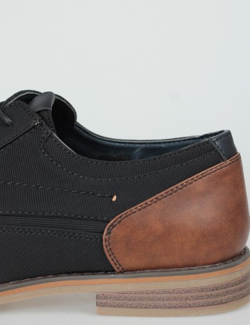 Pantofi Checker by Bristol, negru, 44