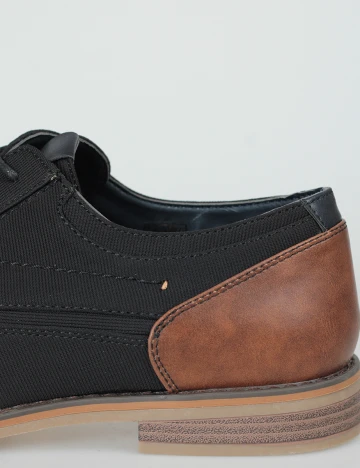 Pantofi Checker by Bristol, negru, 44