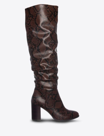 Cizme Coco Bella by Bristol, animal print, 41