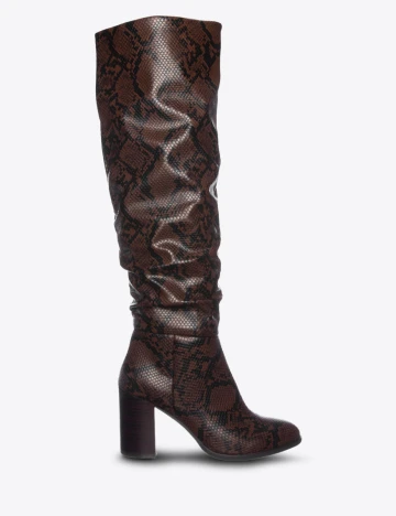 Cizme Coco Bella by Bristol, animal print, 41 Animal print