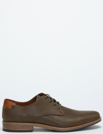 Pantofi Checker by Bristol, kaki, 42