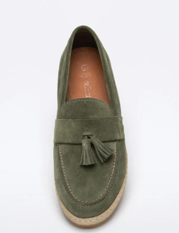 Mocasini Excellent, verde, 39 Verde