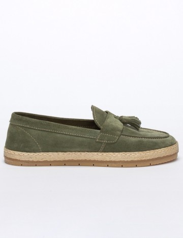 Mocasini Excellent, verde, 39