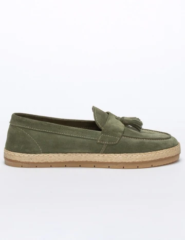 Mocasini Excellent, verde, 39 Verde