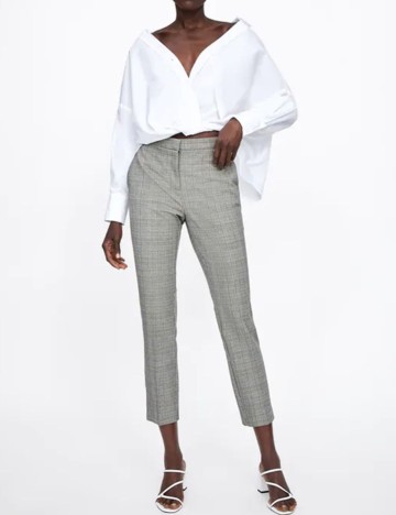 Pantaloni Zara, gri, XS