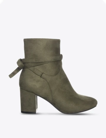 Botine Linea Loresi, kaki, 38 Verde