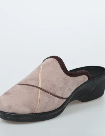 Papuci de casa Cosyline, crem, 37 Crem