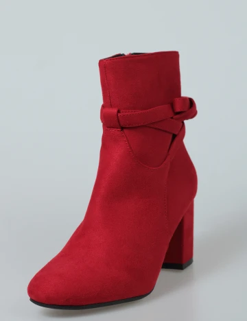 Botine Linea Loresi, rosu, 40 Rosu