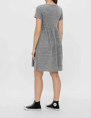 Rochie scurta Mamalicious, gri, S