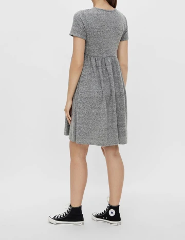 Rochie scurta Mamalicious, gri, S