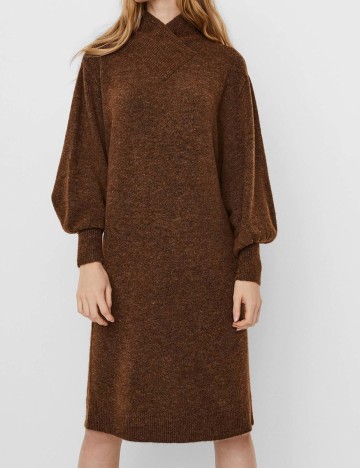 Rochie medie Vero Moda, maro, S