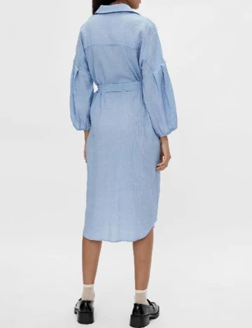 Rochie medie Object, albastru, 38 Albastru