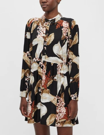 Rochie scurta Object, negru, 36