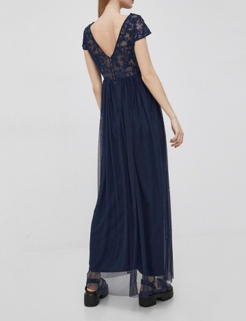 Rochie Lunga Vila, albastru inchis, 34