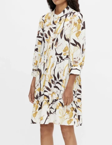 Rochie scurta Object, alb, 36 Alb