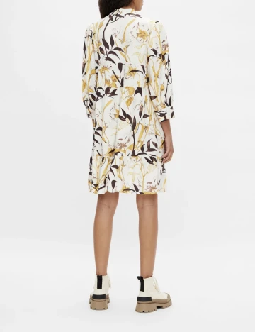 Rochie scurta Object, alb, 36 Alb