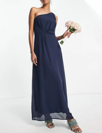 Rochie lunga Vila, bleumarin, 38