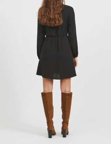Rochie scurta Vila, negru, 38 Negru