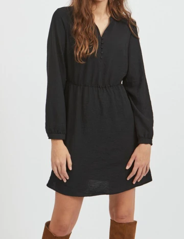 Rochie scurta Vila, negru, 38 Negru
