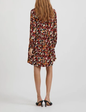 Rochie scurta Vila, mix culori, 36 Mix culori