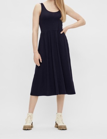 Rochie Medie Object, bleumarin inchis, M