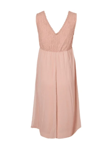 Rochie medie Mamalicious, roz, S