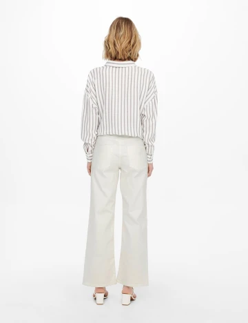 Blugi Jacqueline de Yong, alb, XL/32