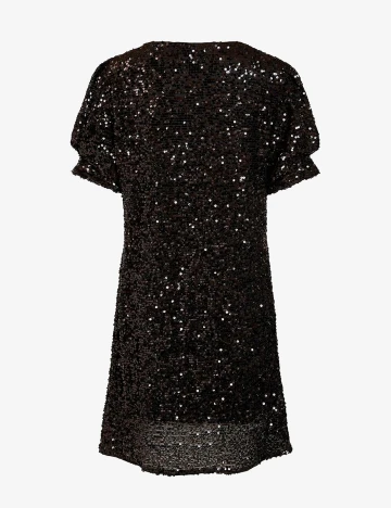 Rochie scurta Vila, negru, 40 Negru