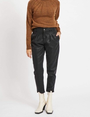 Pantaloni Vila, negru, 38