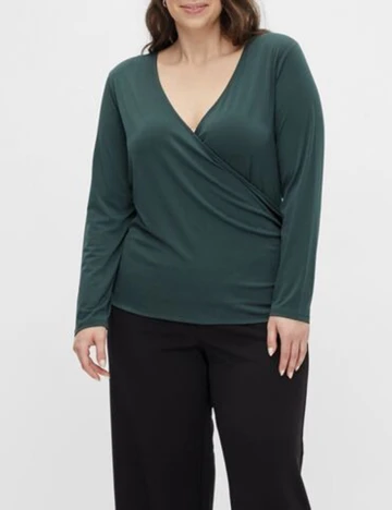 Bluza EVOKED VILA, verde Verde