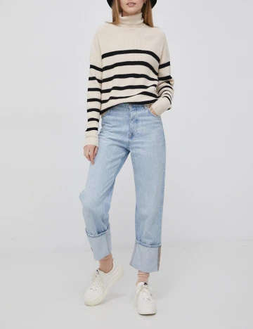 Bluza Vila, crem, L Crem