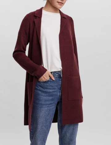 Cardigan Vero Moda, grena, M Rosu