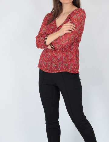 Bluza Vila, rosu, 34