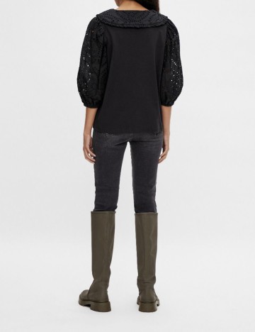 Bluza Object, negru, M