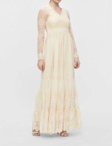 Rochie lunga Y.A.S, crem, L