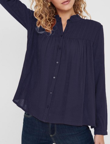 Bluza Only, bleumarin, 38