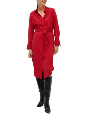 Rochie Medie Mango, rosu, L Rosu